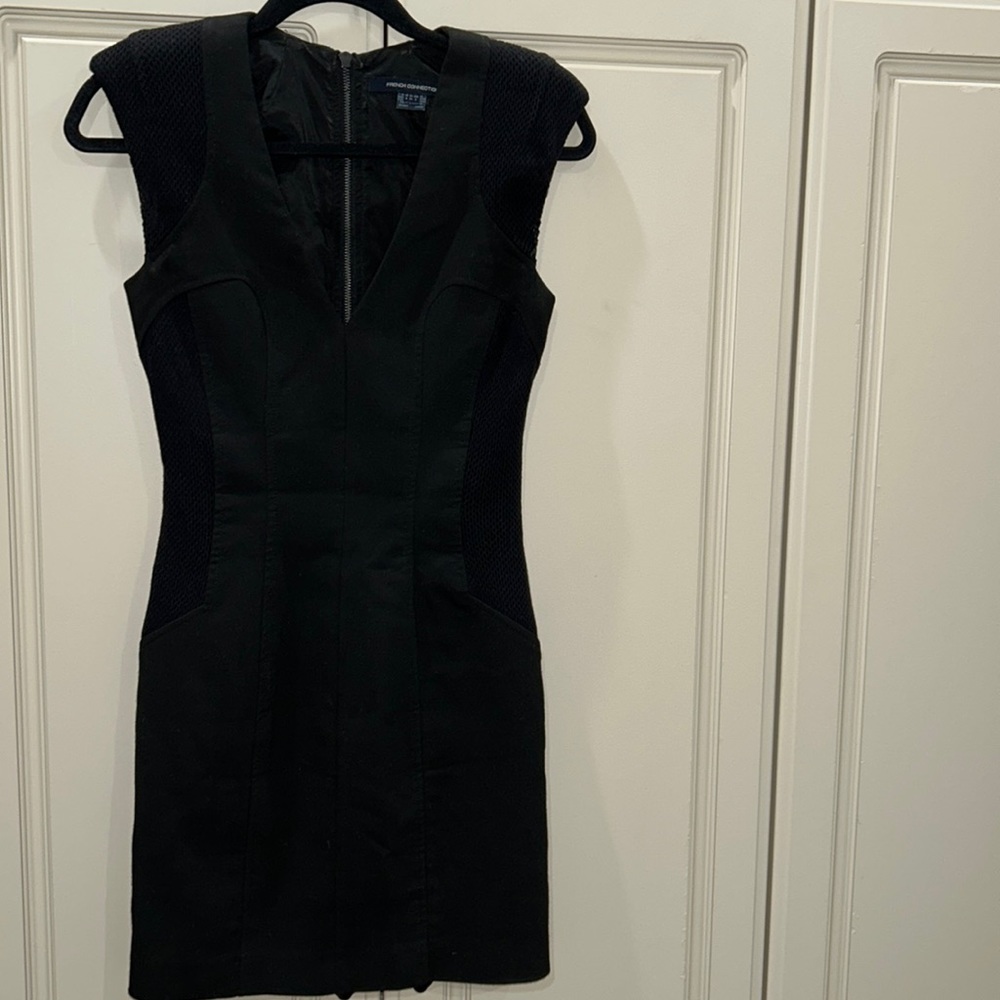 FRENCH CONNECTION Black Mini Dress